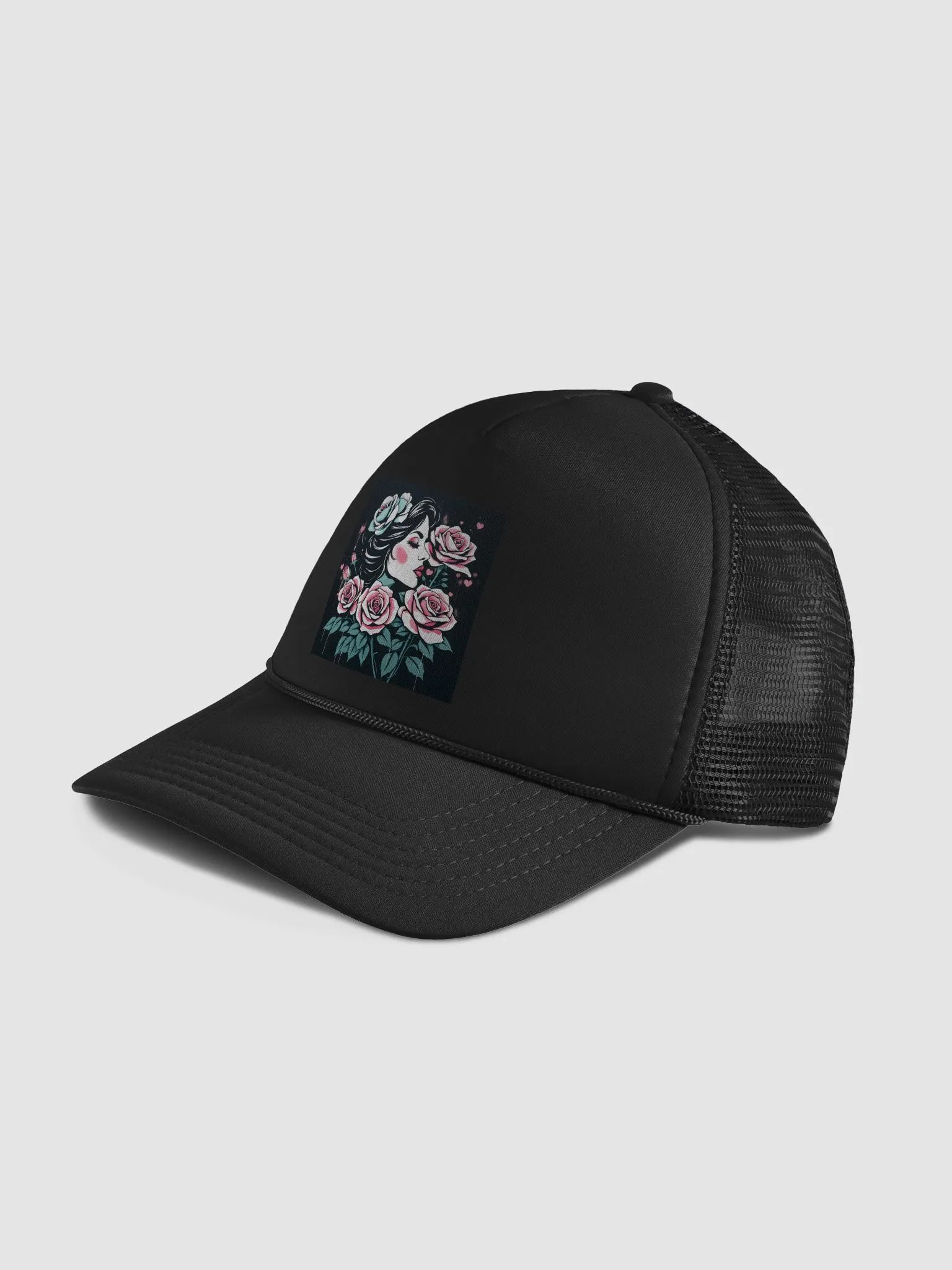 Romantic Rose Trucker Hat product image (4)