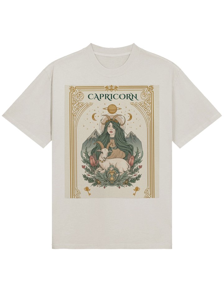 Mystical Capricorn Zodiac Sea Goat Woman Celestial Astrology product image (1)