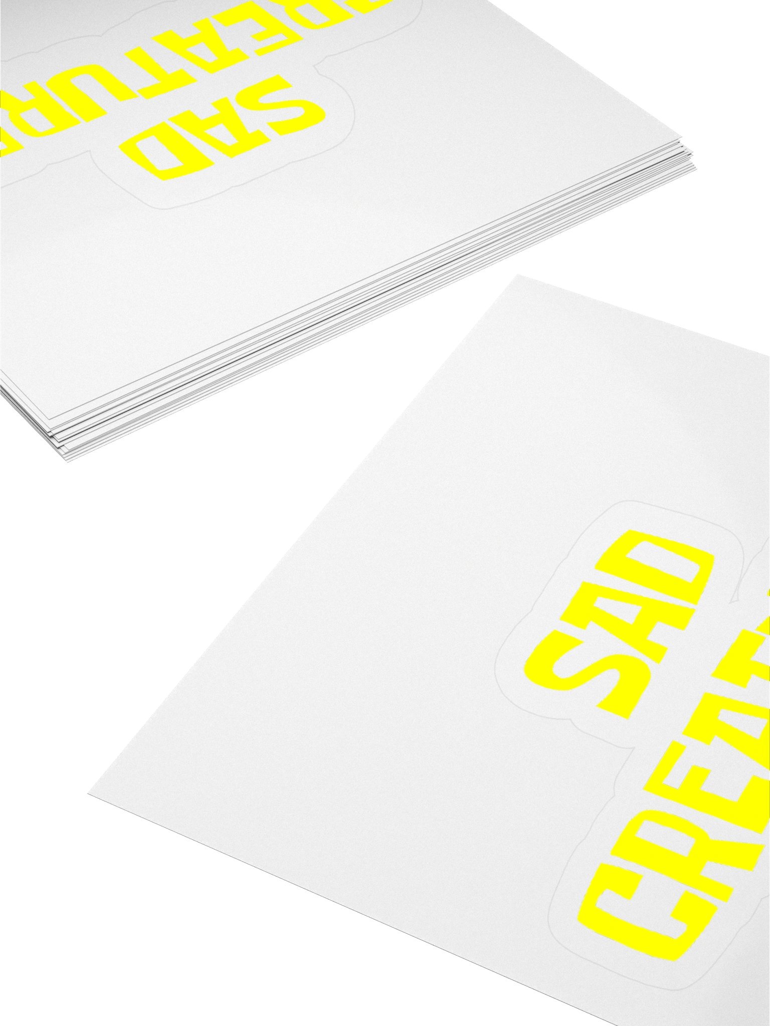 Sad Creatures Sponge Sticker product image (11)
