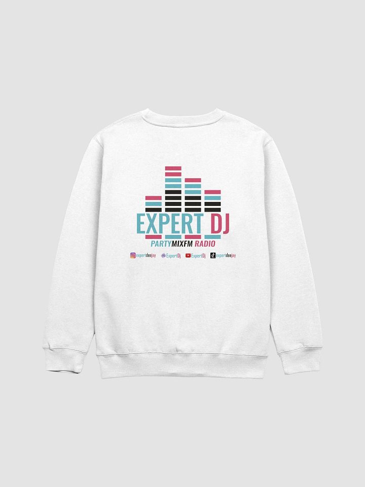 Crewneck Sweatshirt ExpertDj Back Print Type 1 product image (1)