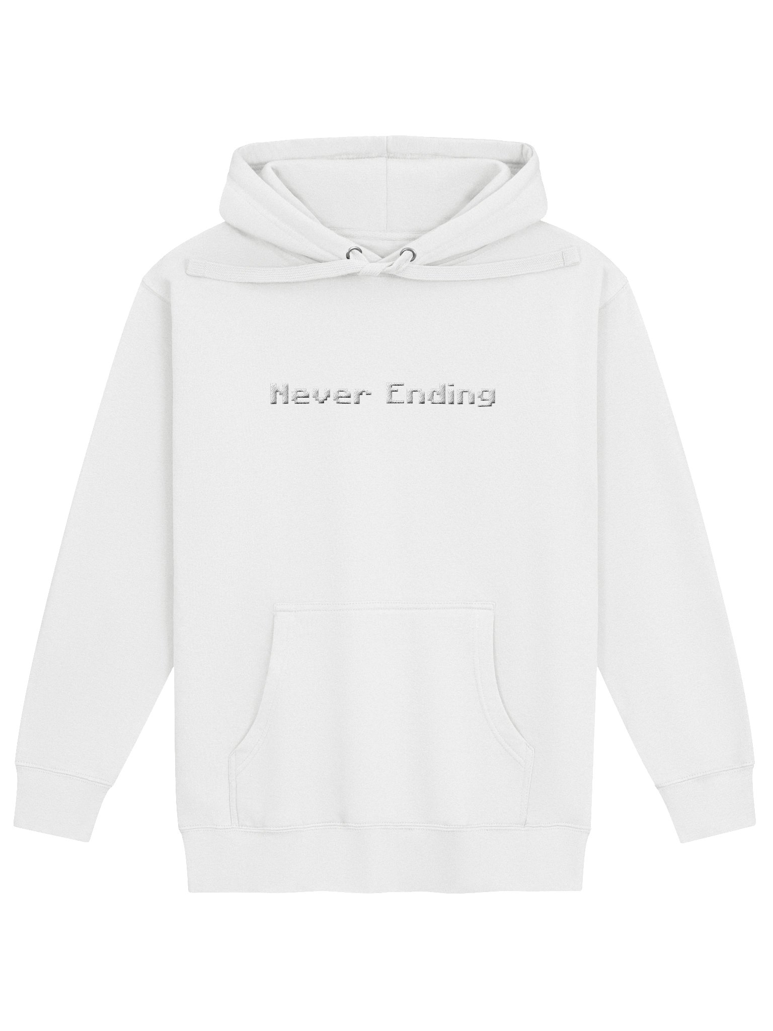 Monochrome Hoodie - White product image (1)