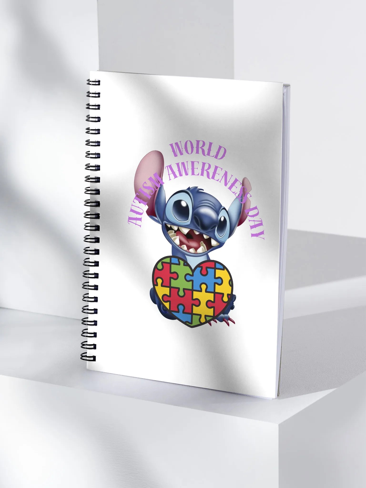 Autism Awareness Puzzle Notebook product image (4)