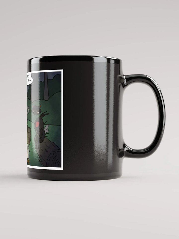 Campfire Horror Stories Black Glossy Mug product image (1)