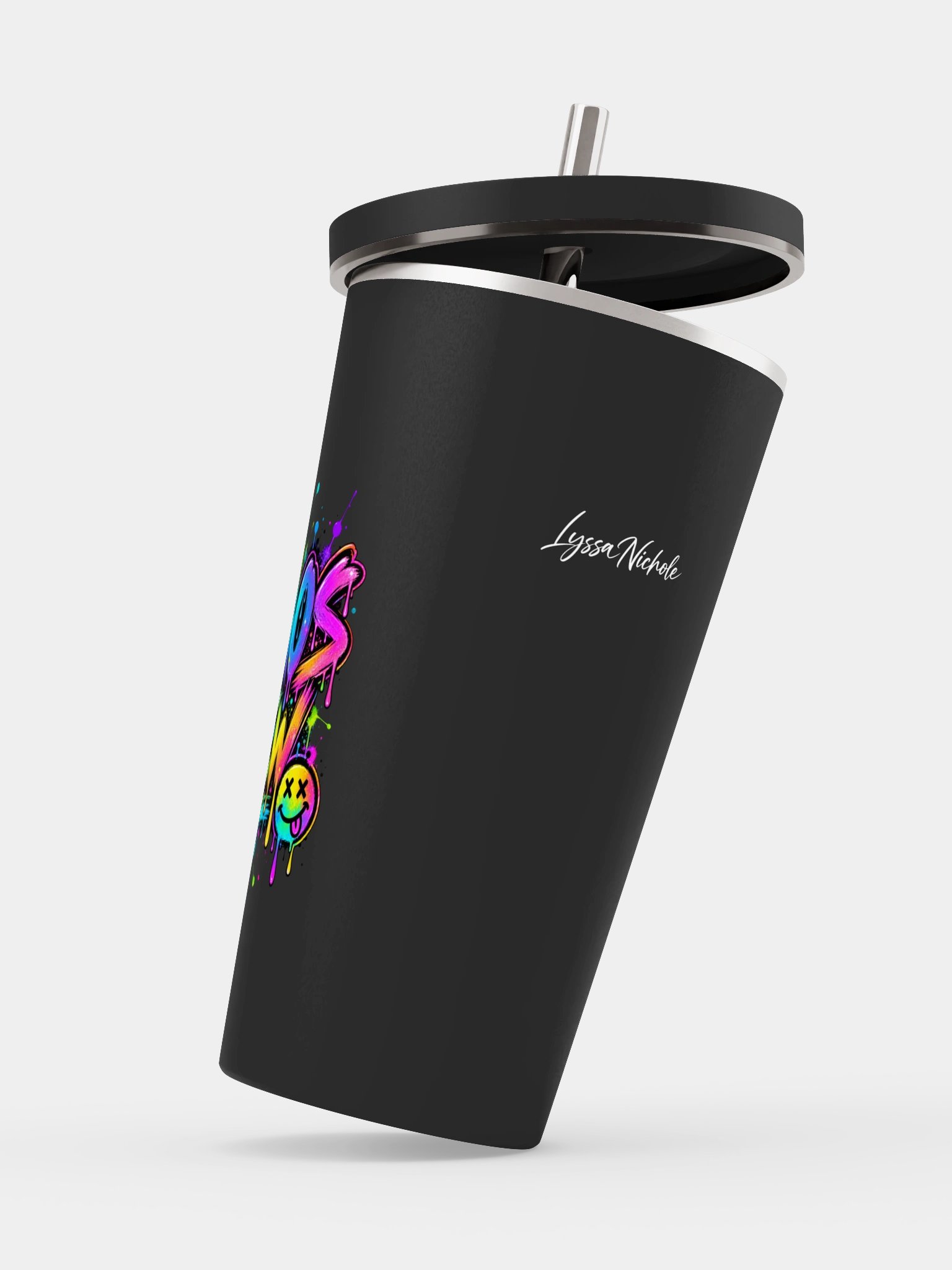 CHAOS CREW Rainbow Graffiti Tumbler product image (9)