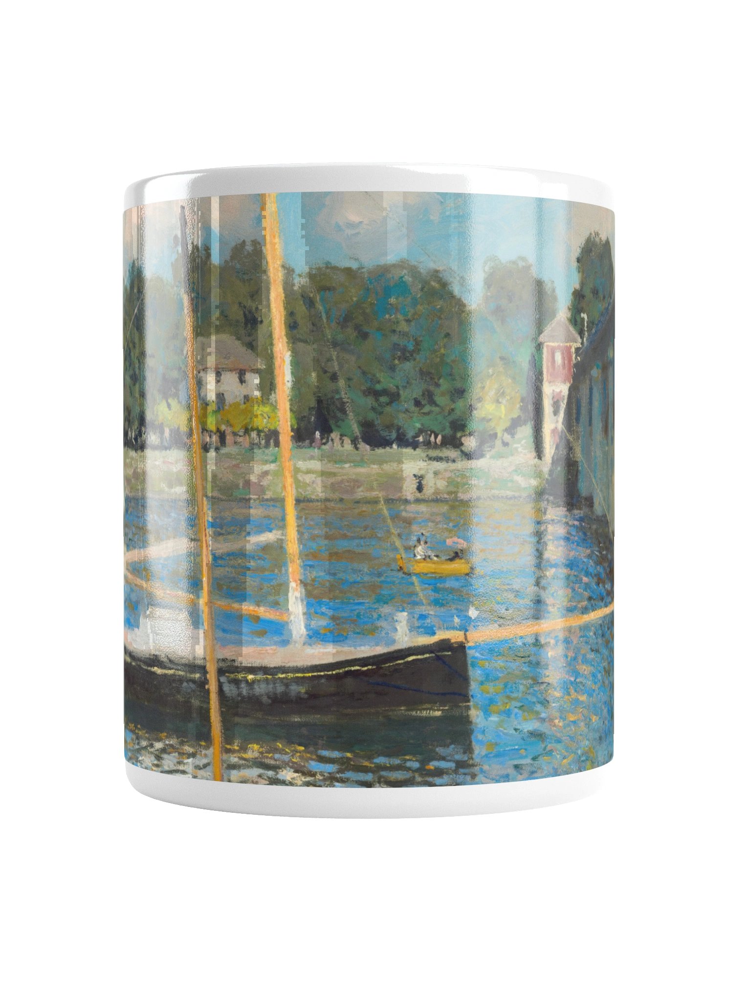 The Bridge at Argenteuil (Claude Monet) Mug product image (3)