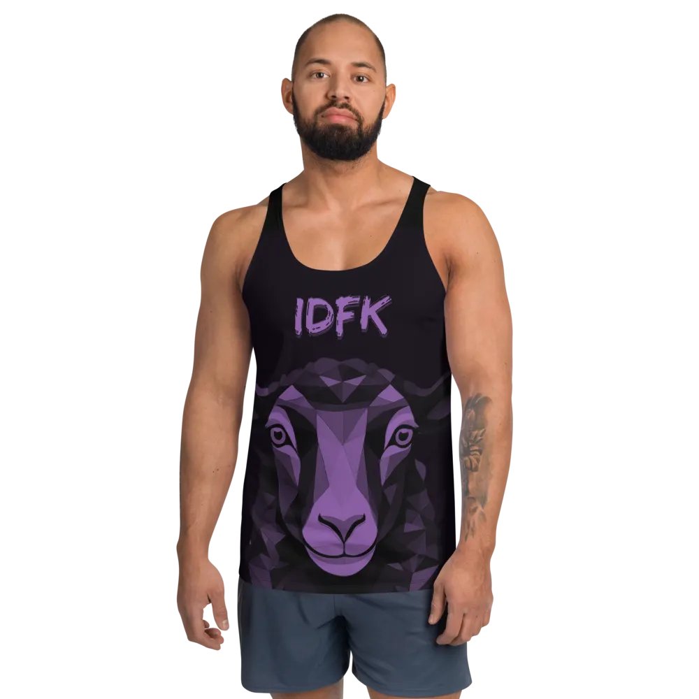 IDFK Black Sheep Full Purple Tank Top product image (2)