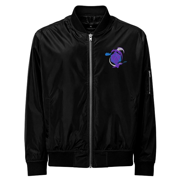 Embroidered Logo Bomber Jacket product image (1)