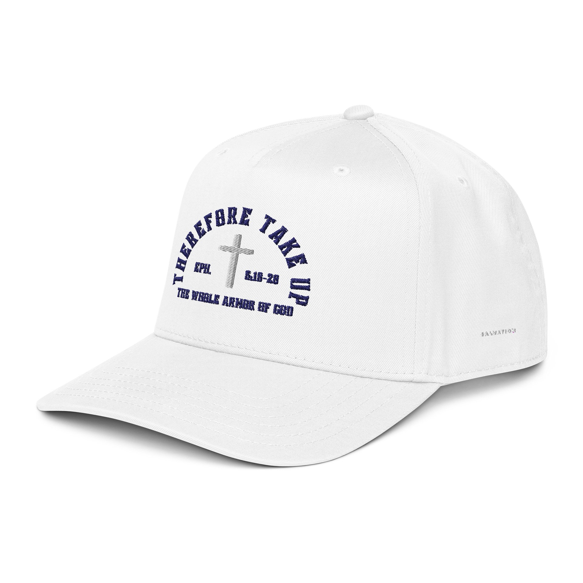 Armor - Salvation | Scripture Cross Hat Embroidered | John 1:1 Co. product image (3)