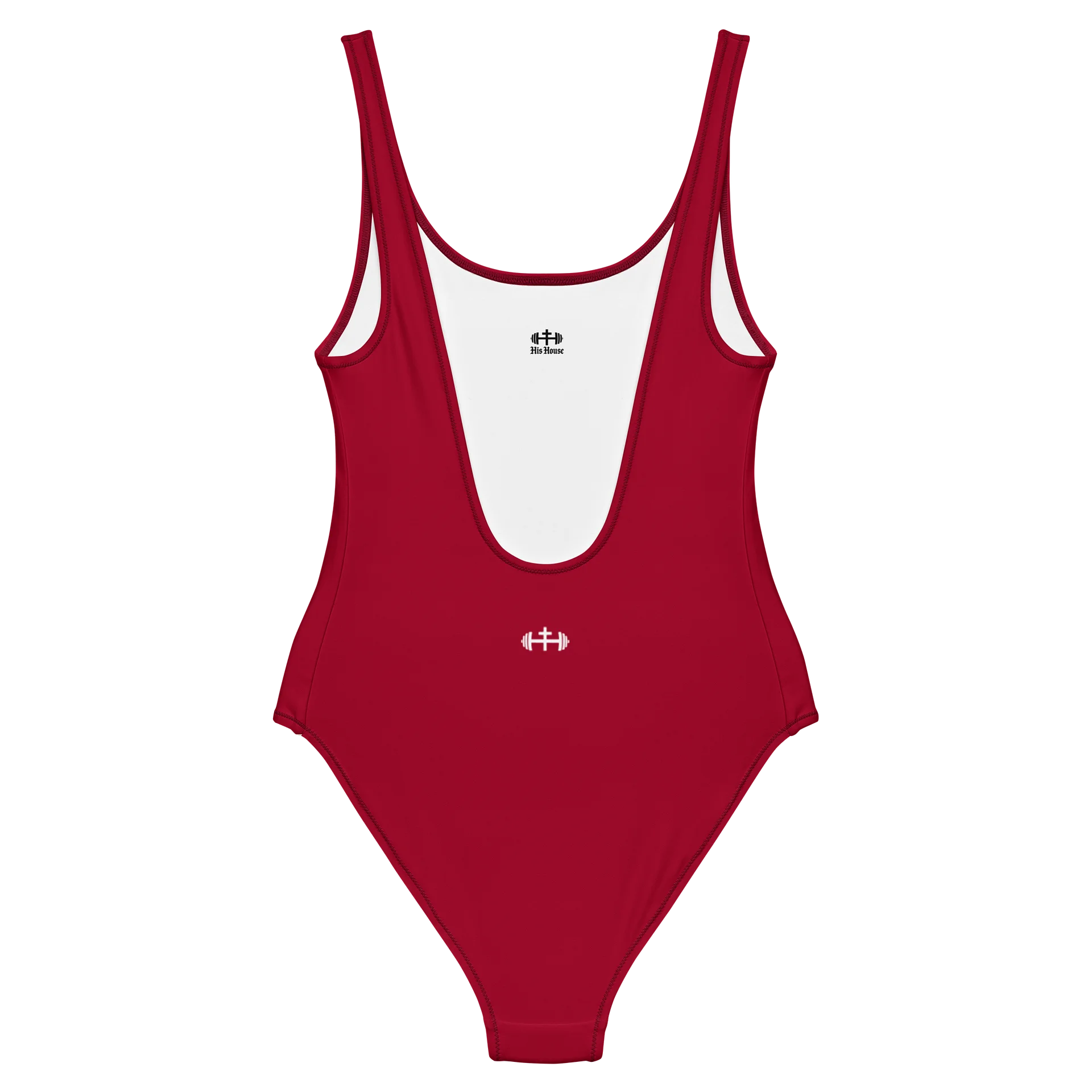 His House Womens One Piece Swimsuit - Red product image (6)