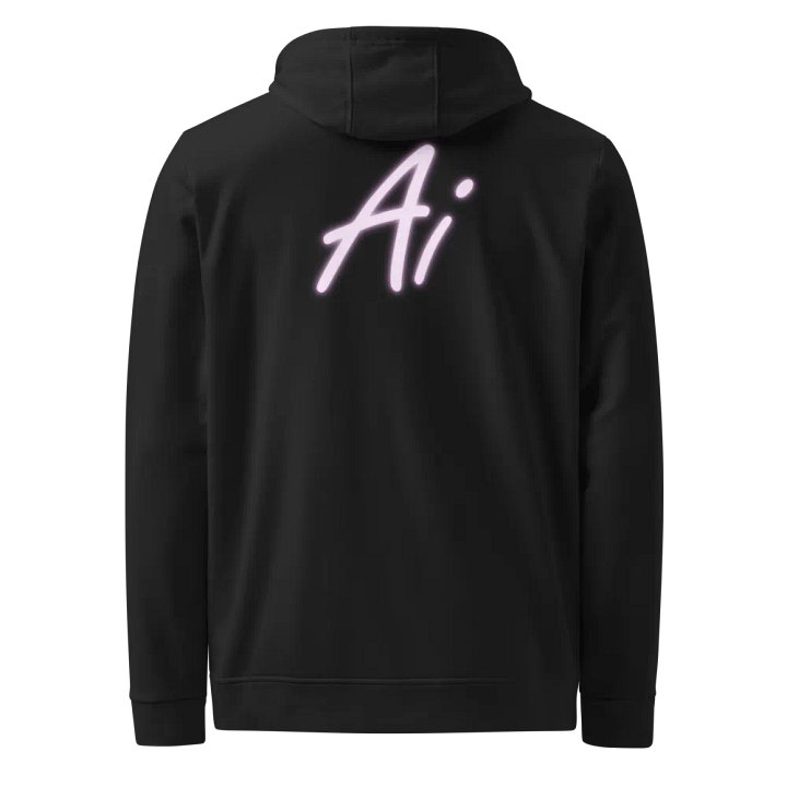 Neon Glow AI Fleece Hoodie product image (1)