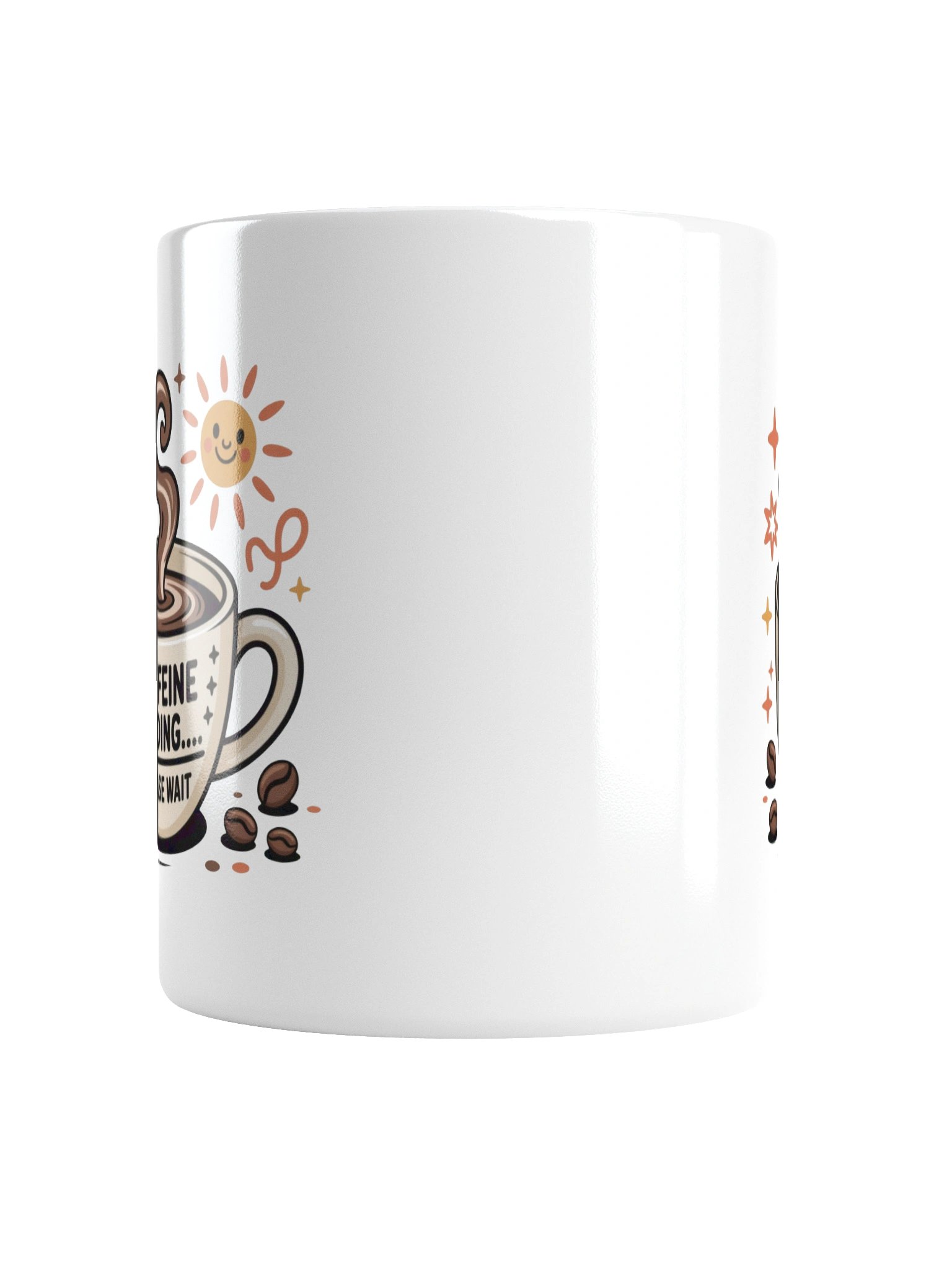 Caffeine Loading Funny Coffee Mug – Humor for Every Morning product image (2)