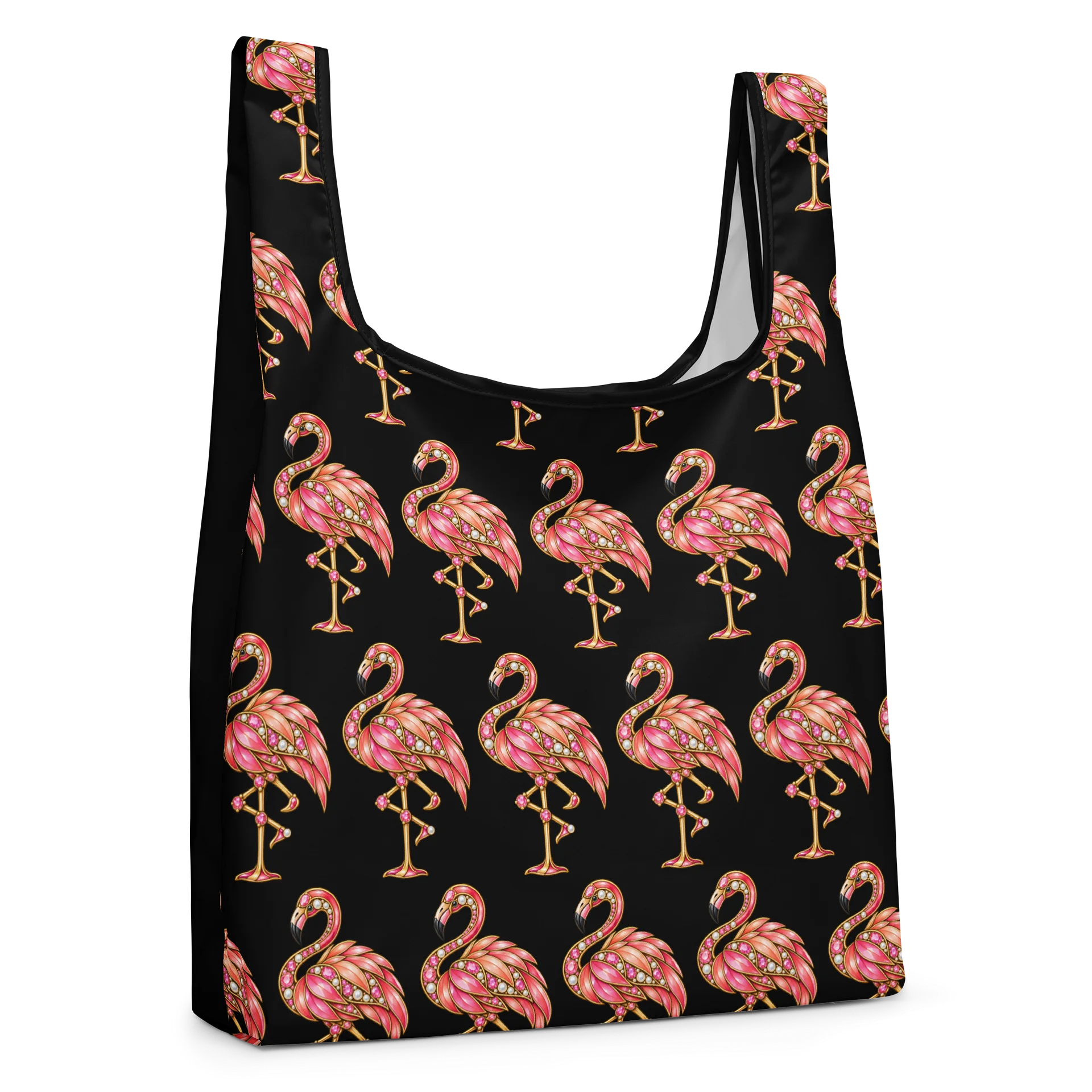 Flamingo Brooch Design Tote Bag product image (4)