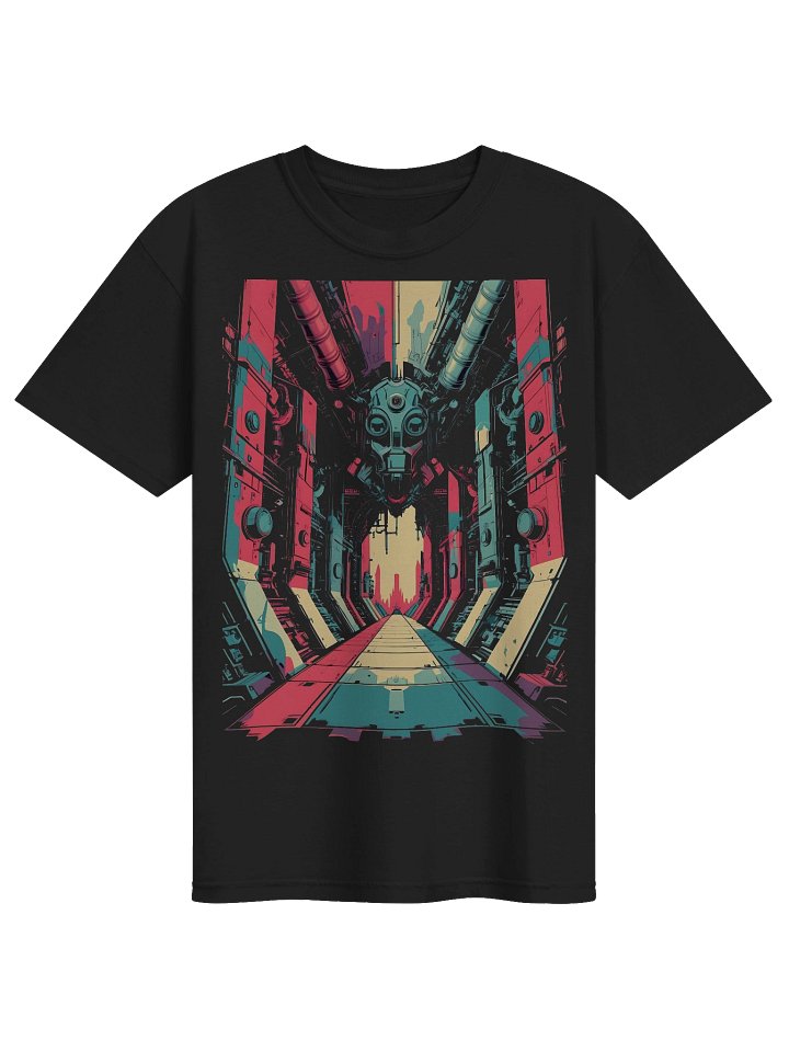 Retro Sci-Fi Gateway Heavyweight T-Shirt product image (1)