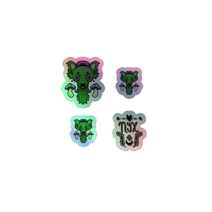 "Bad Trip" Holographic Stickers product image (1)