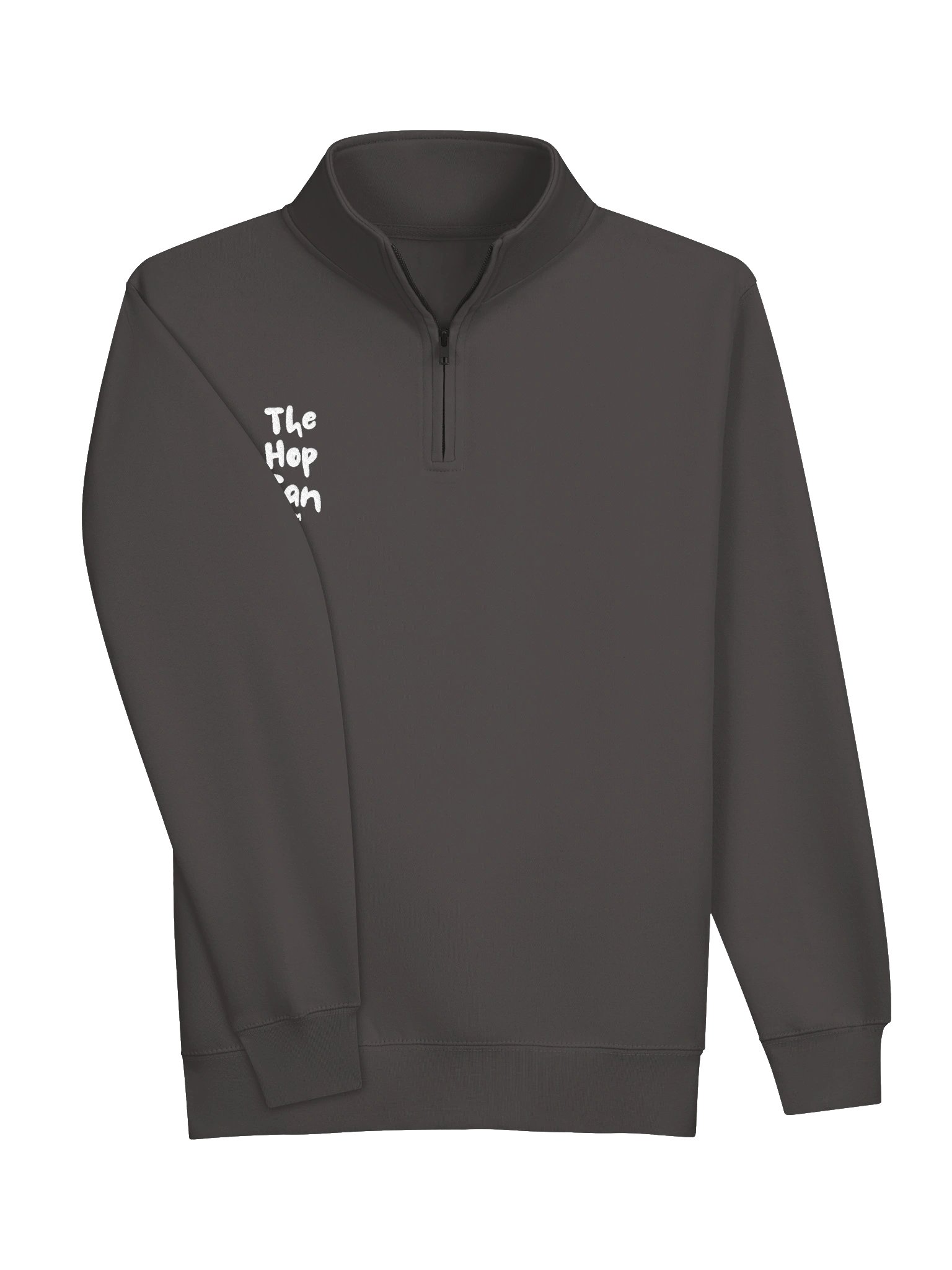 Logo Quarter Zip (Smoke-White) product image (3)