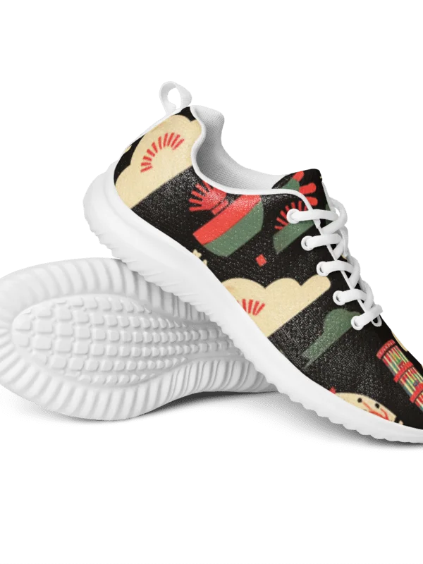 Japanese Lantern Women's Athletic Shoes | Traditional Matsuri Art Sneaker product image (3)