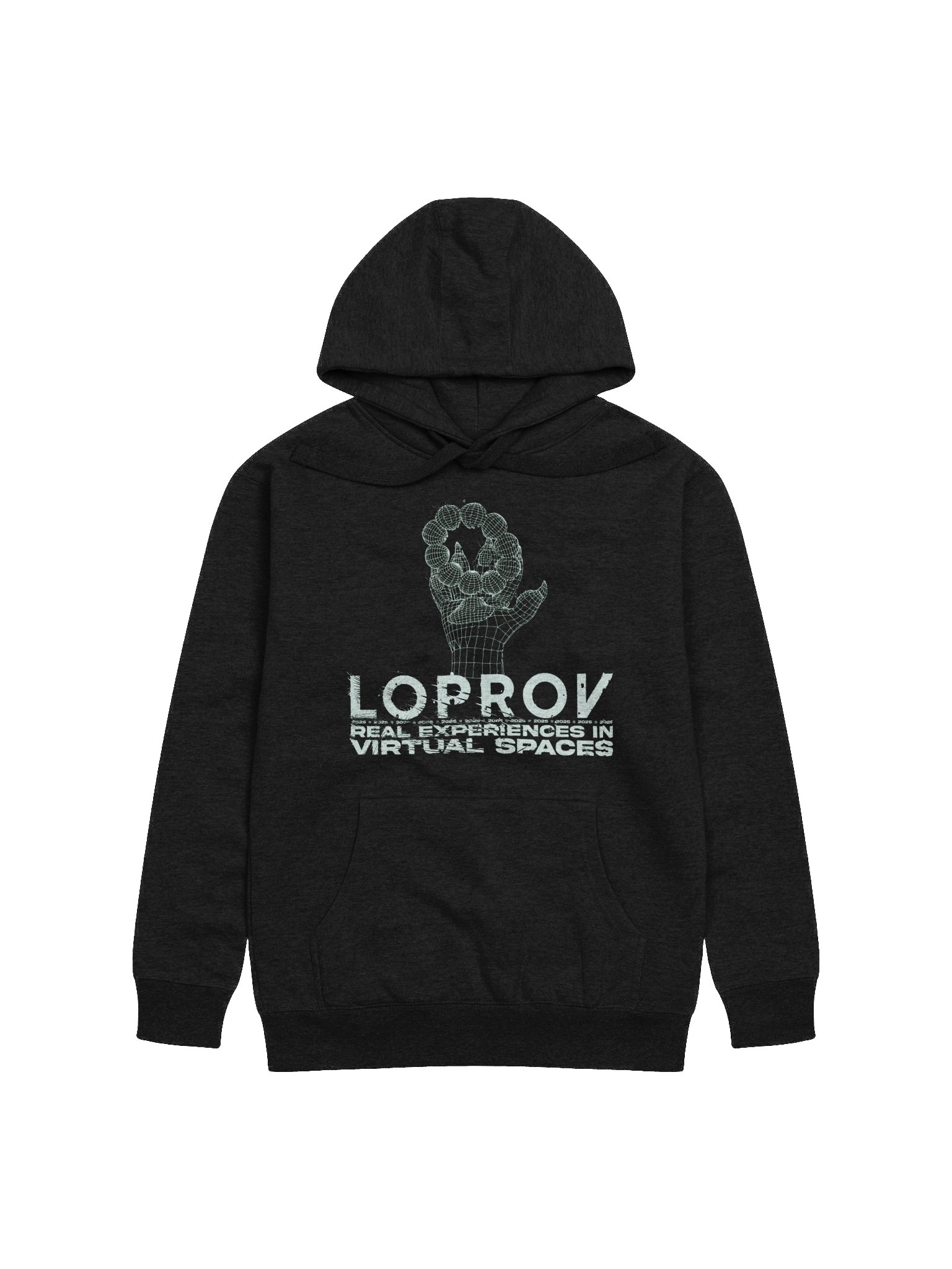 'Real Experiences In Virtual Spaces' - Hoodie product image (1)