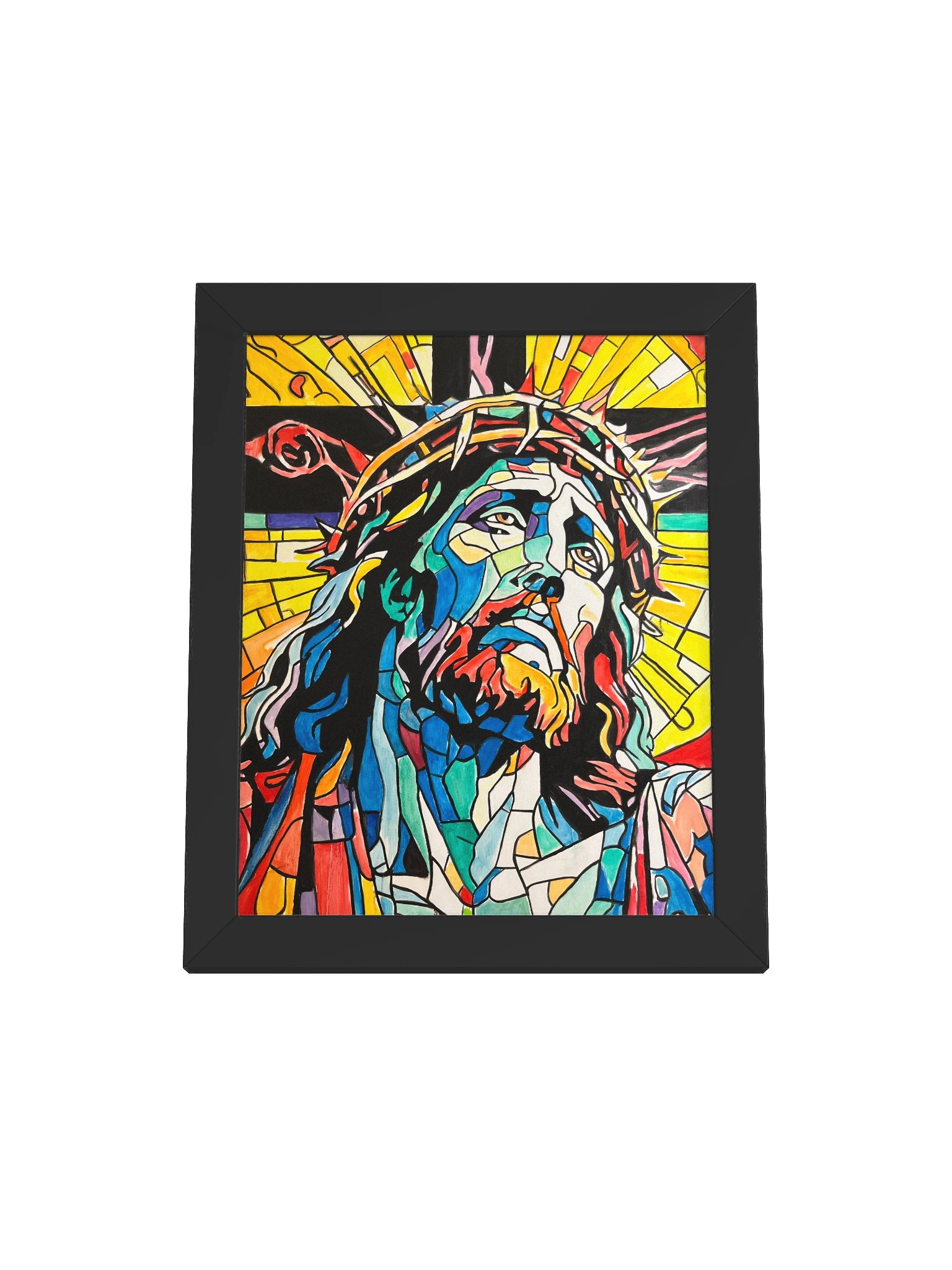 Jesus Christ by Warren Willowdale (Framed High-Quality Matte Fine Art Print) product image (1)