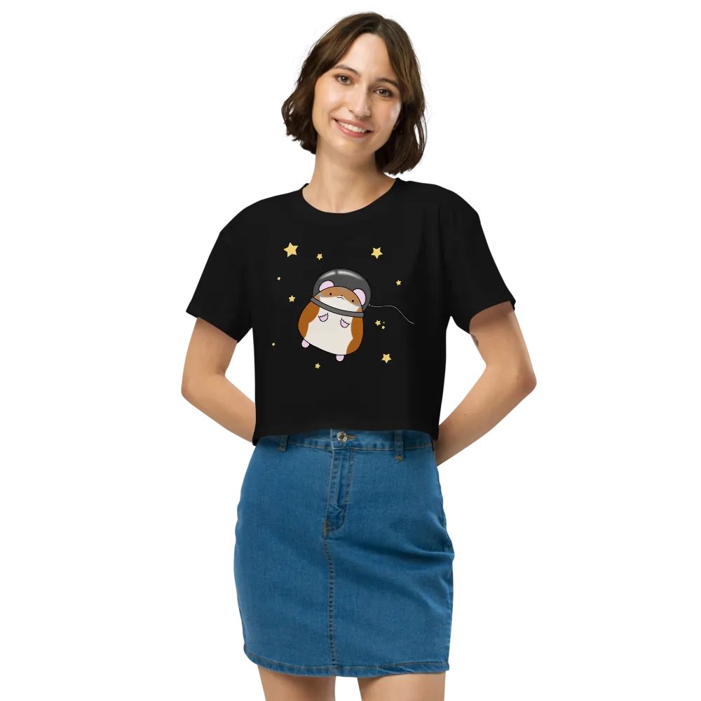 Space Hamster Premium Crop Tee product image (10)