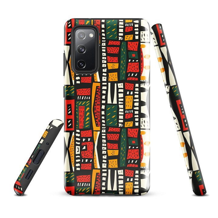 Tribal Harmony Tough Samsung® S20 S21, S22, S23, S24, S25, Plus, Ultra Cases. product image (5)