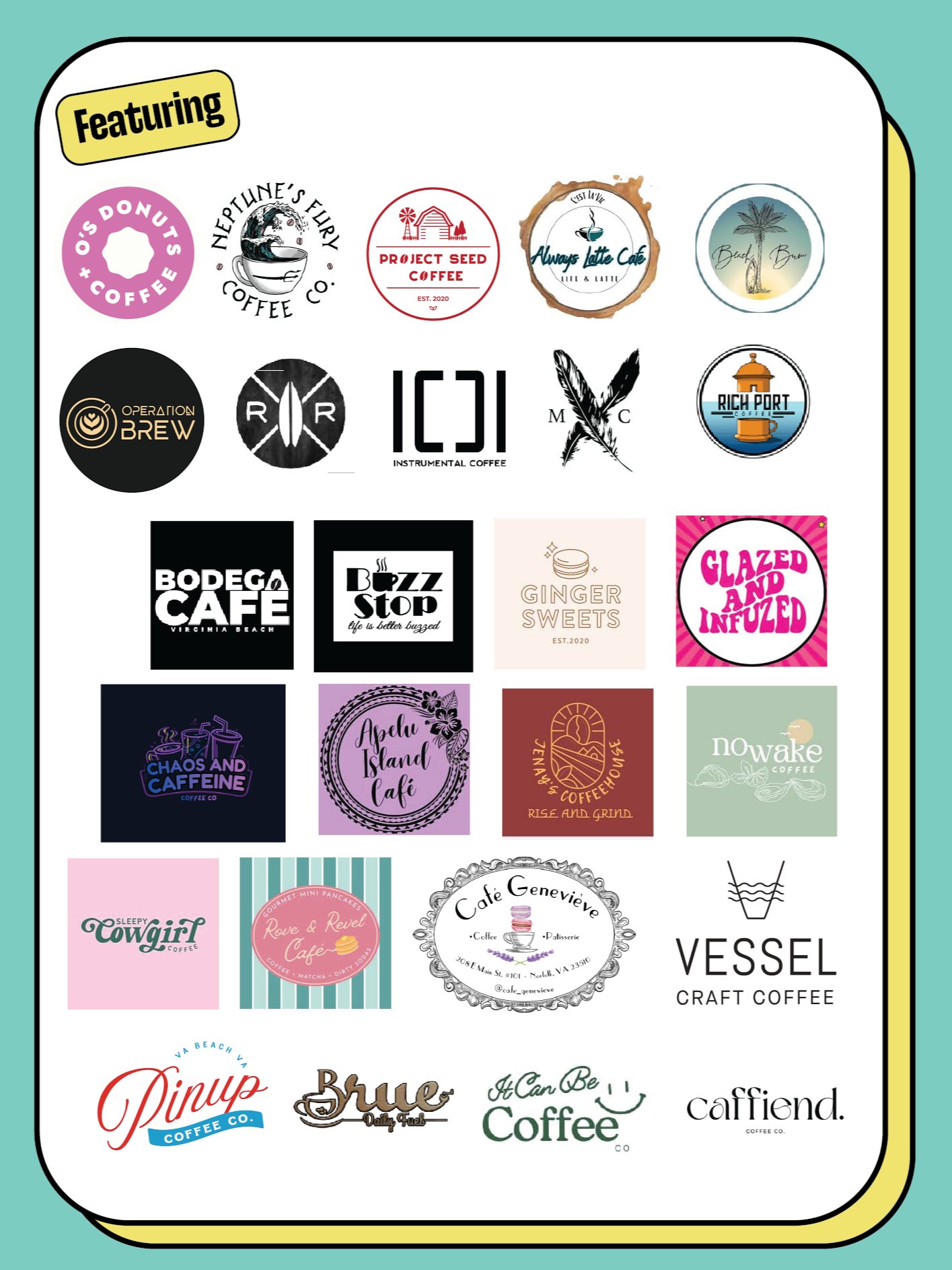 Deluxe Edition - 2026 Hampton Roads Southside Coffee Passport product image (5)