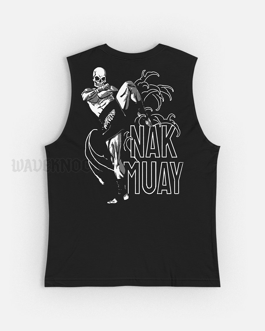 Nak Muay | Black Muscle Shirt product image (1)