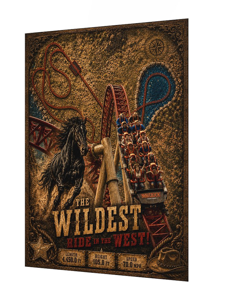 Maverick — Wildest Ride in the West Poster | 18x24" product image (2)