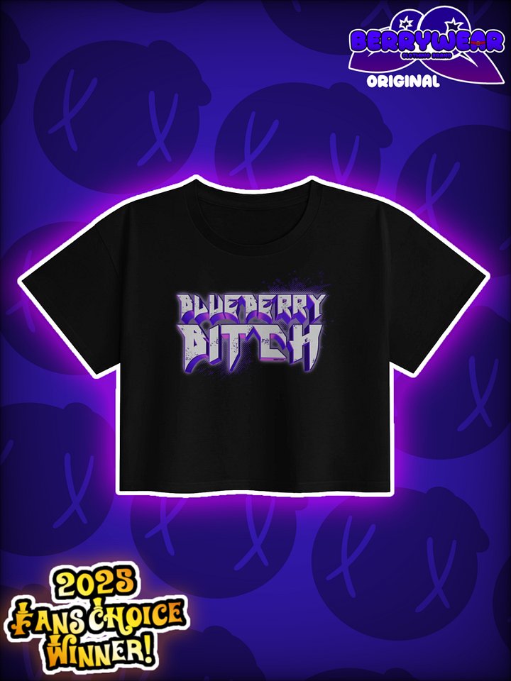 Blueberry B* - Crop Tee product image (1)