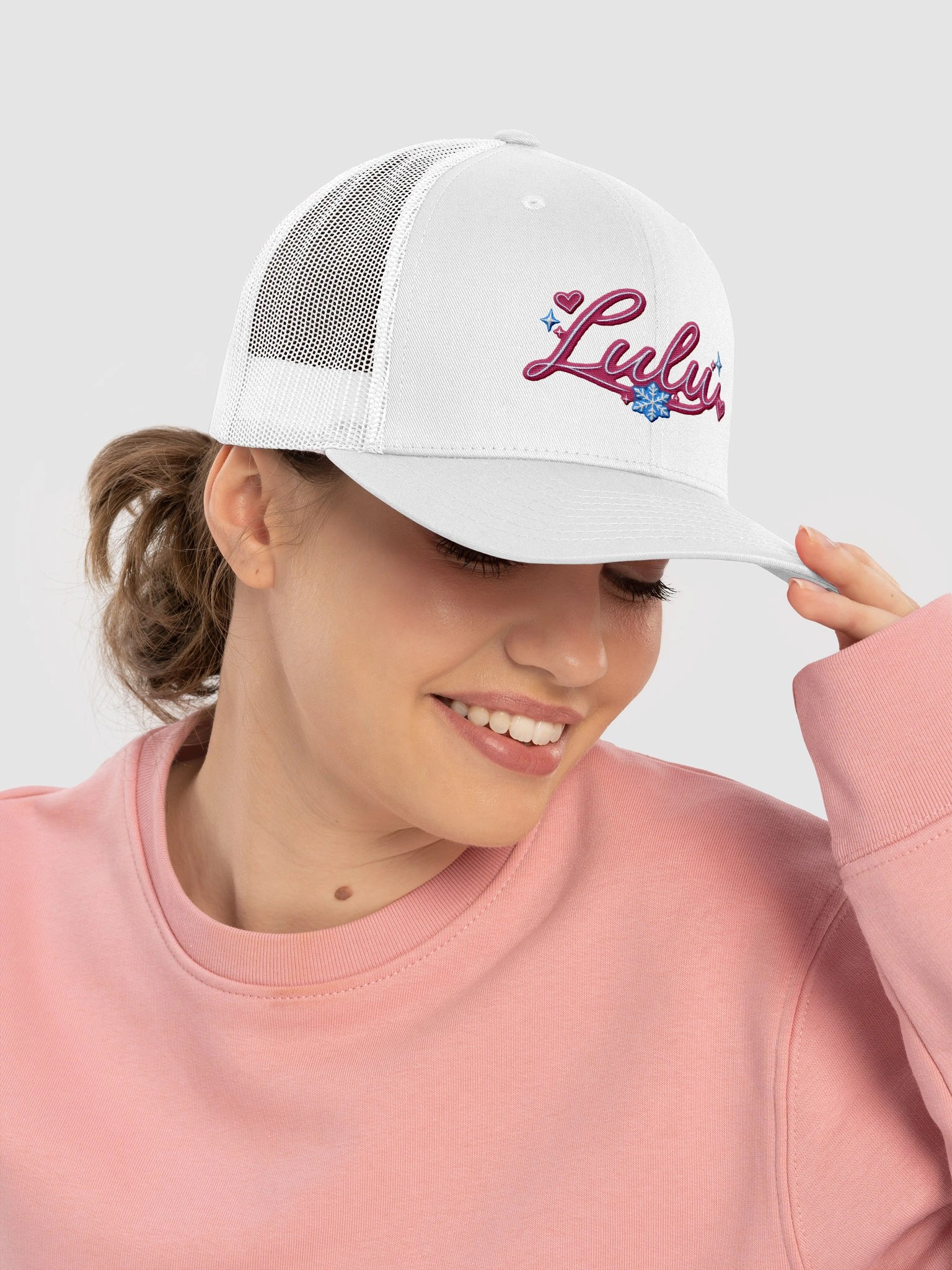 Lulu Signature Sparkle Trucker Cap product image (5)