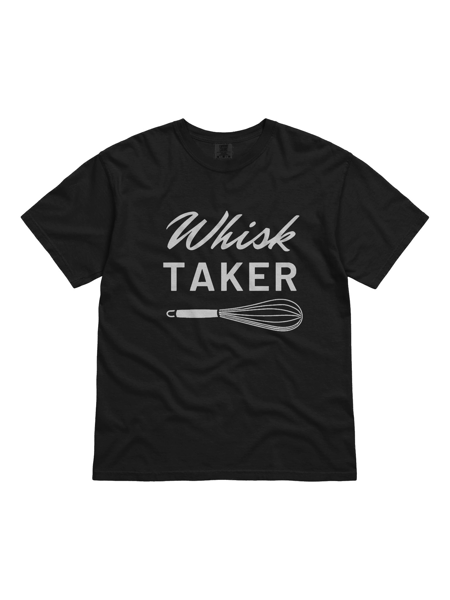 Whisk Taker tee (white text) product image (3)