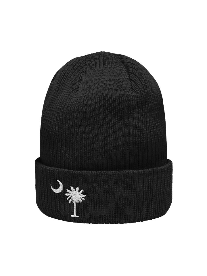 South Carolina Palmetto State Embroidered Organic Beanie product image (9)