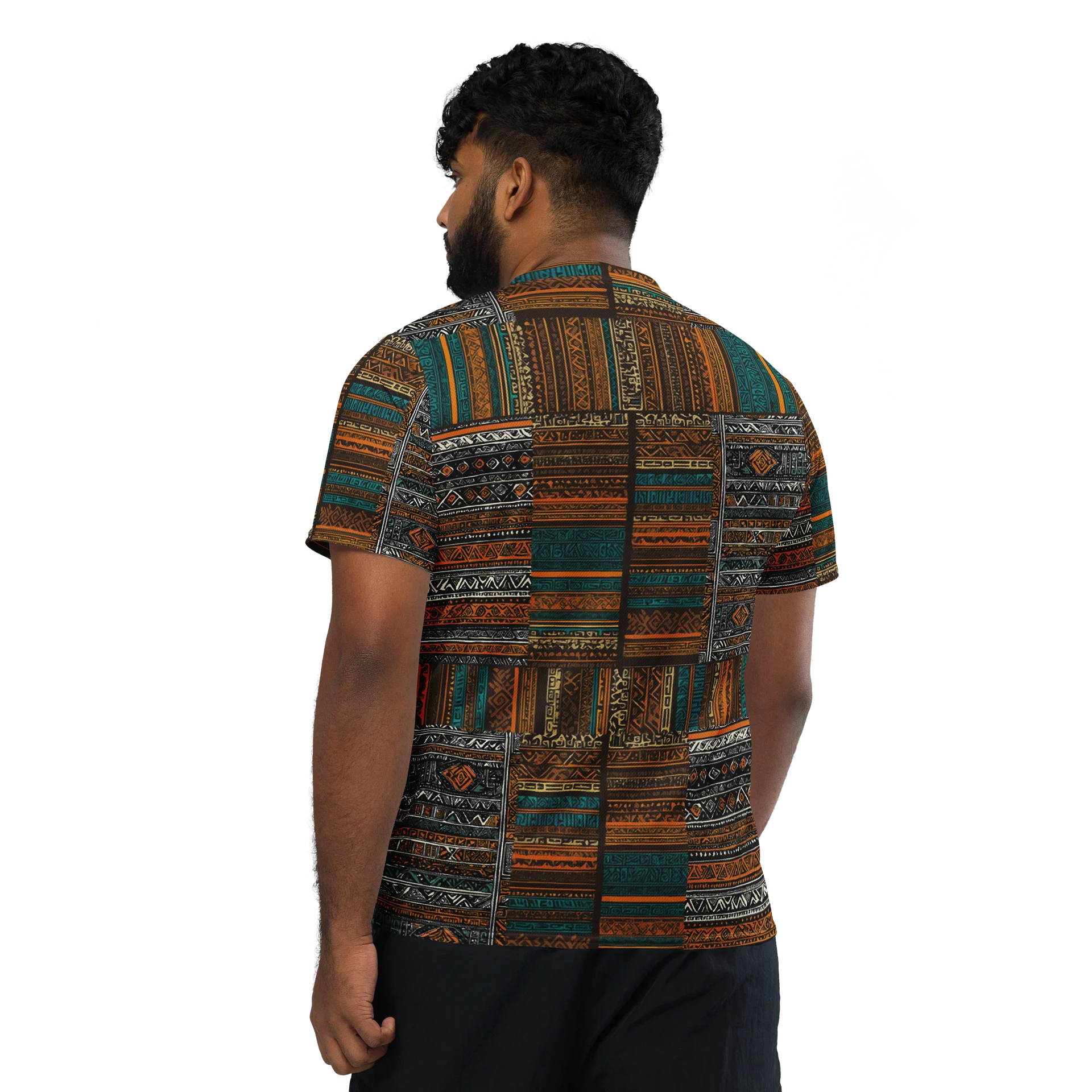CaribbeanApples - Tribal Ambassador Pattern | Unisex Sports Jersey product image (5)