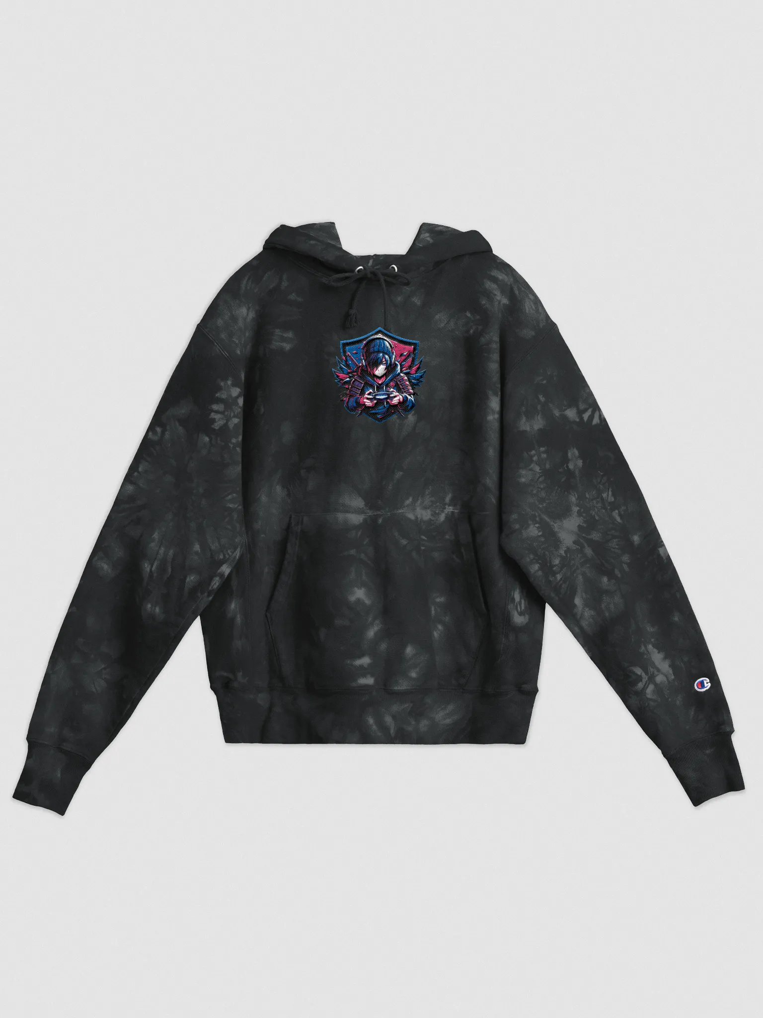 Emo logo Tie Dye hoodie product image (1)
