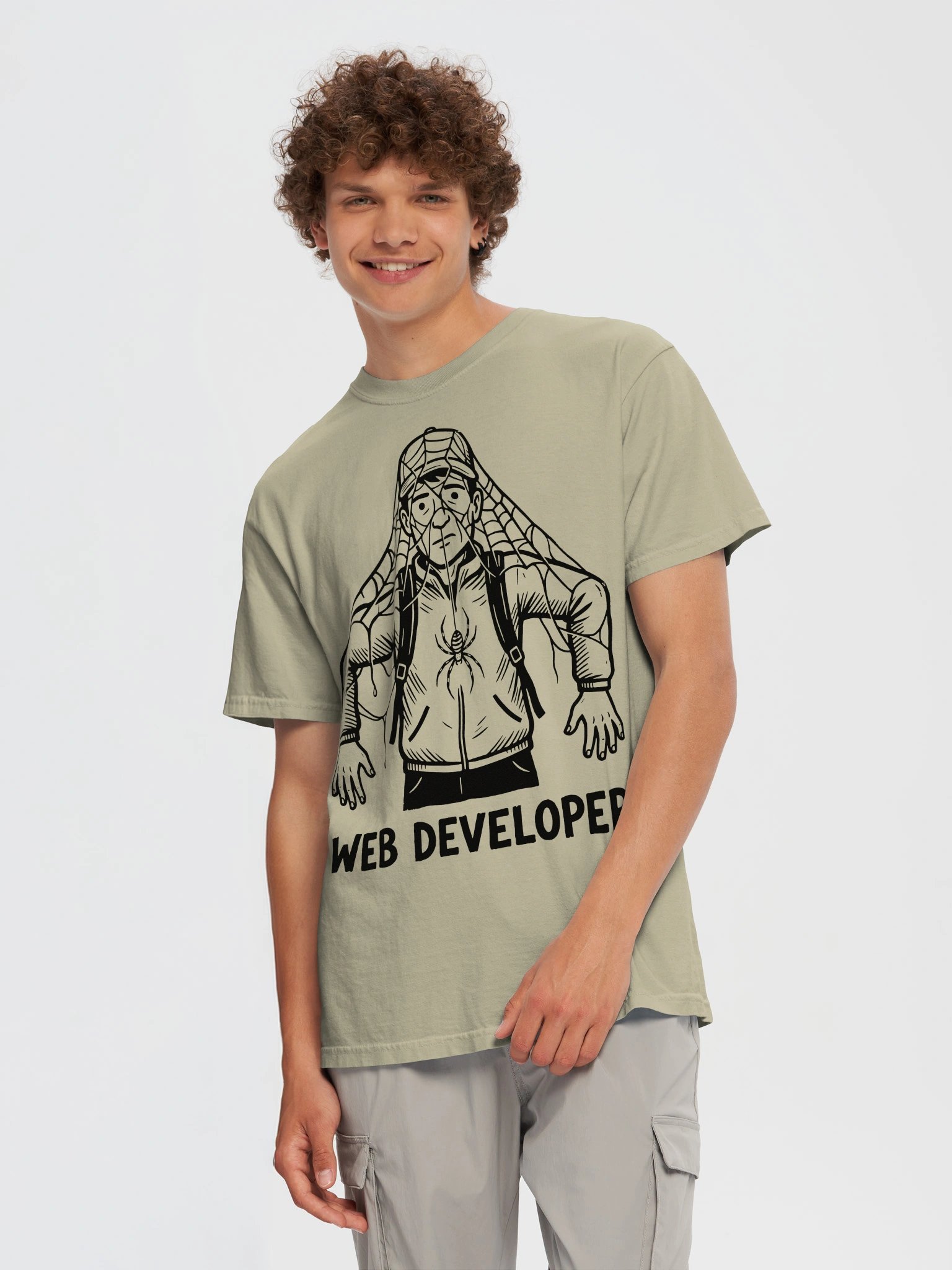 Web Developer Hiker Tee product image (9)
