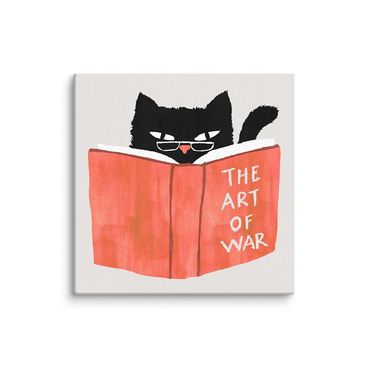 diabolic cat canvas art print product image (22)