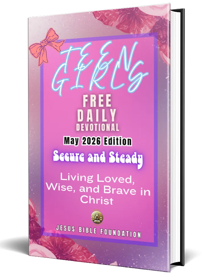 Teen Girls Free Daily Devotional May 2026 Edition: Secure and Steady: Living Loved, Wise, and Brave in Christ product image (1)