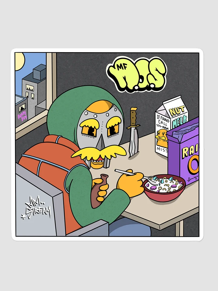 MF NAS Album Cover Stickers product image (1)