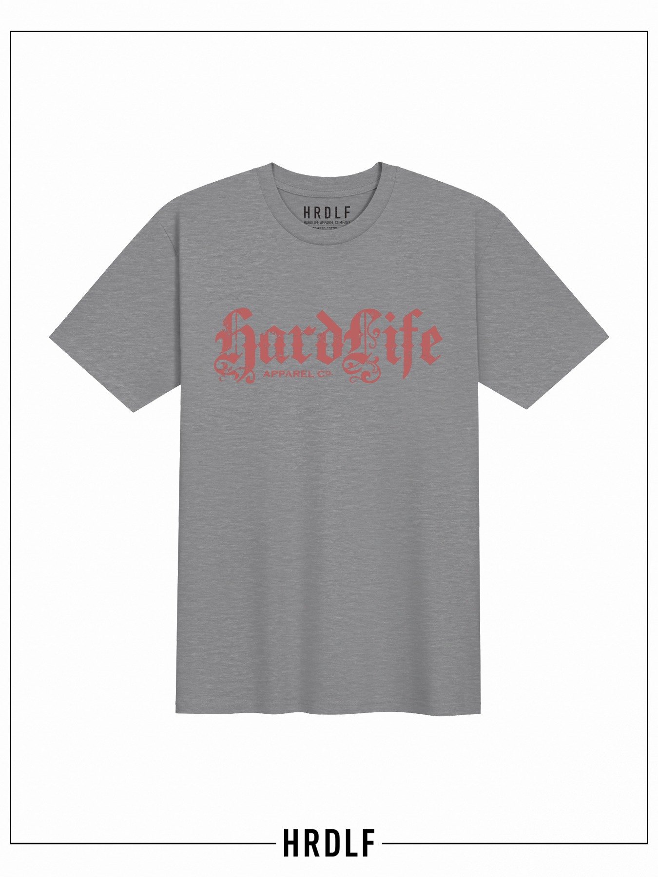 OG Logo - Distressed Red on Heather Gray Tee product image (1)