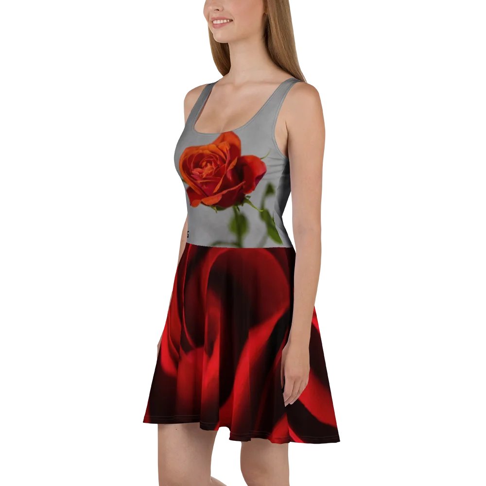 Red Rose 'Love Me' Skater Dress product image (1)