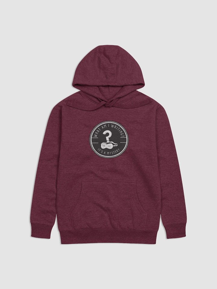 What am I Writing? It's a Mystery maroon unisex Hoodie product image (1)