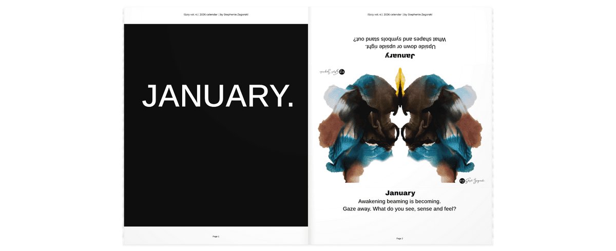 iScry vol. 4 MONTHLY MUSES | 48 inkblots | eBook/PDF product image (5)