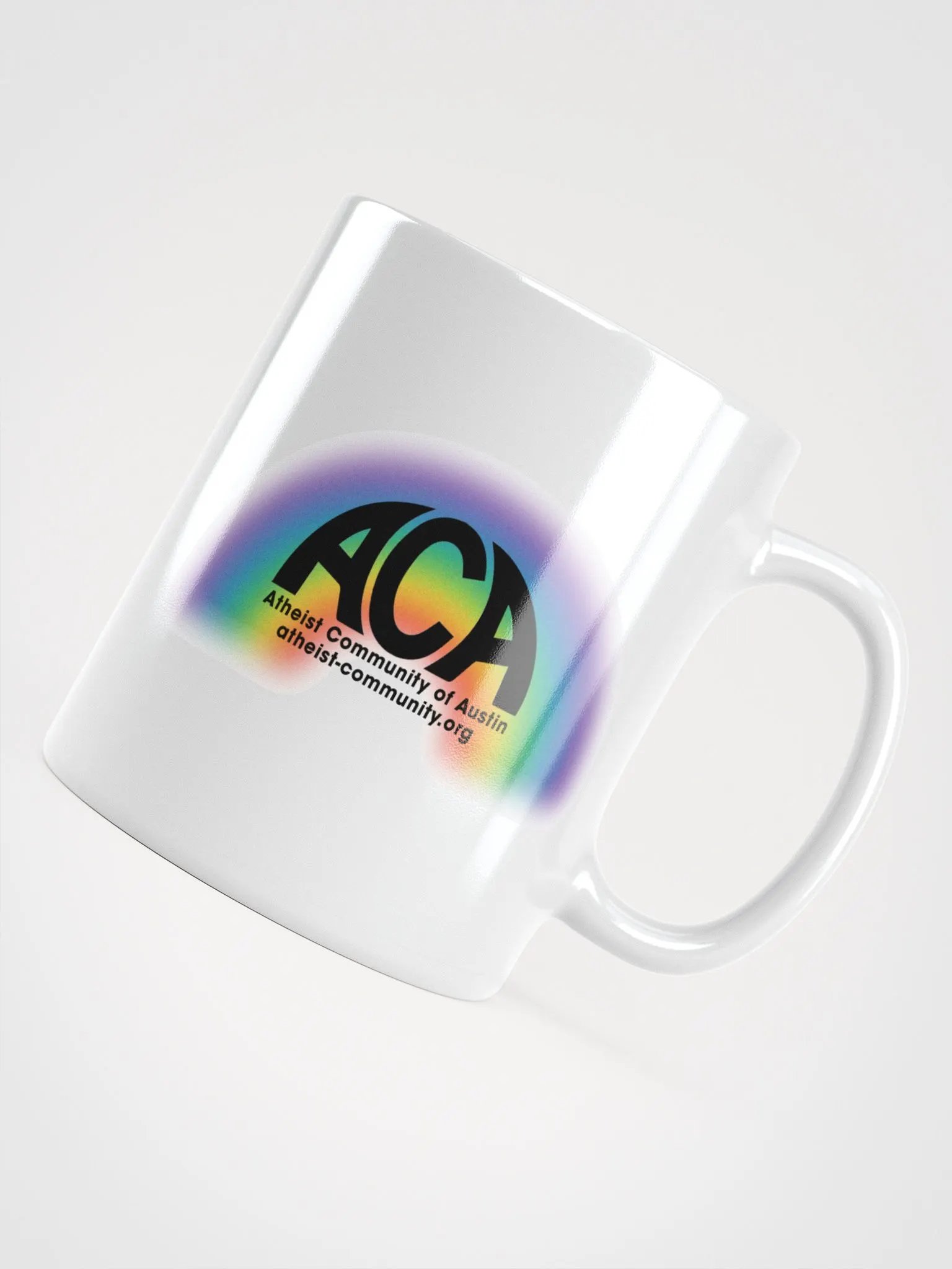 Atheist Community of Austin Rainbow Mug product image (4)
