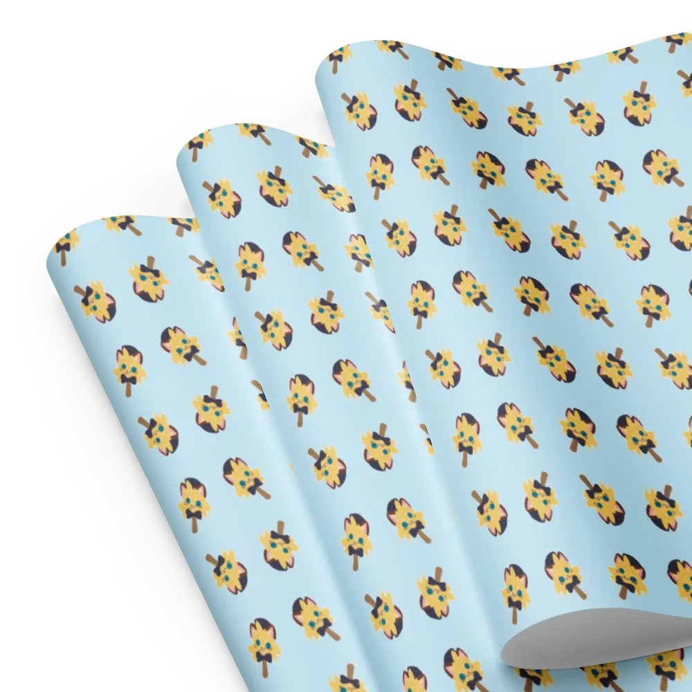 Spooky Popsicle Wrapping Paper product image (8)