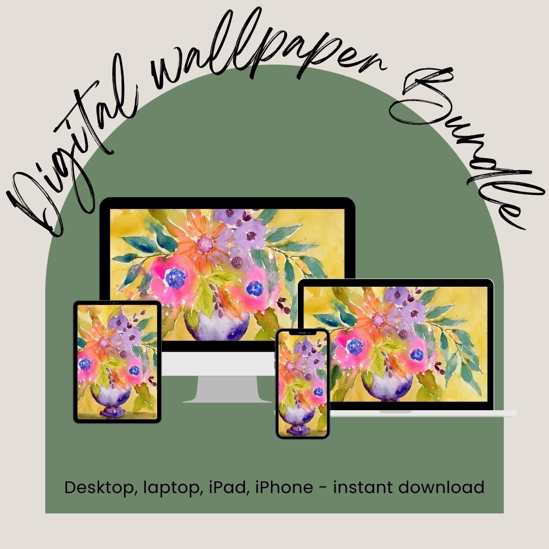 Golden Show Digital Wallpaper Bundle product image (10)