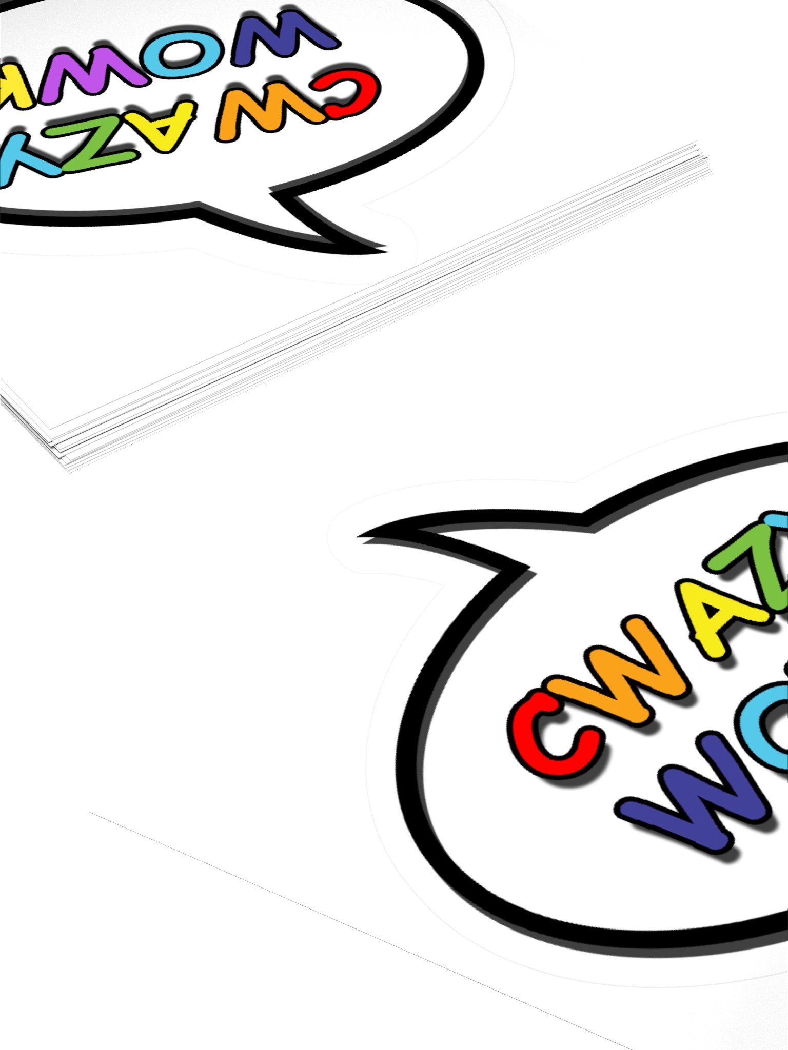 CWAZY WOWK Sticker product image (12)