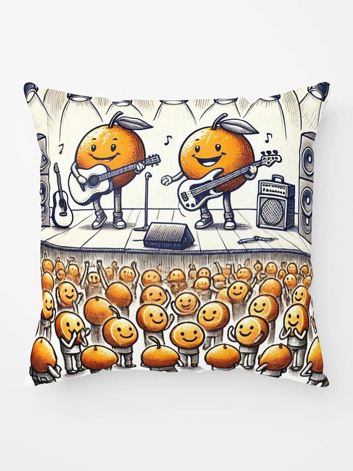 Tangerine Concert Pillow product image (1)