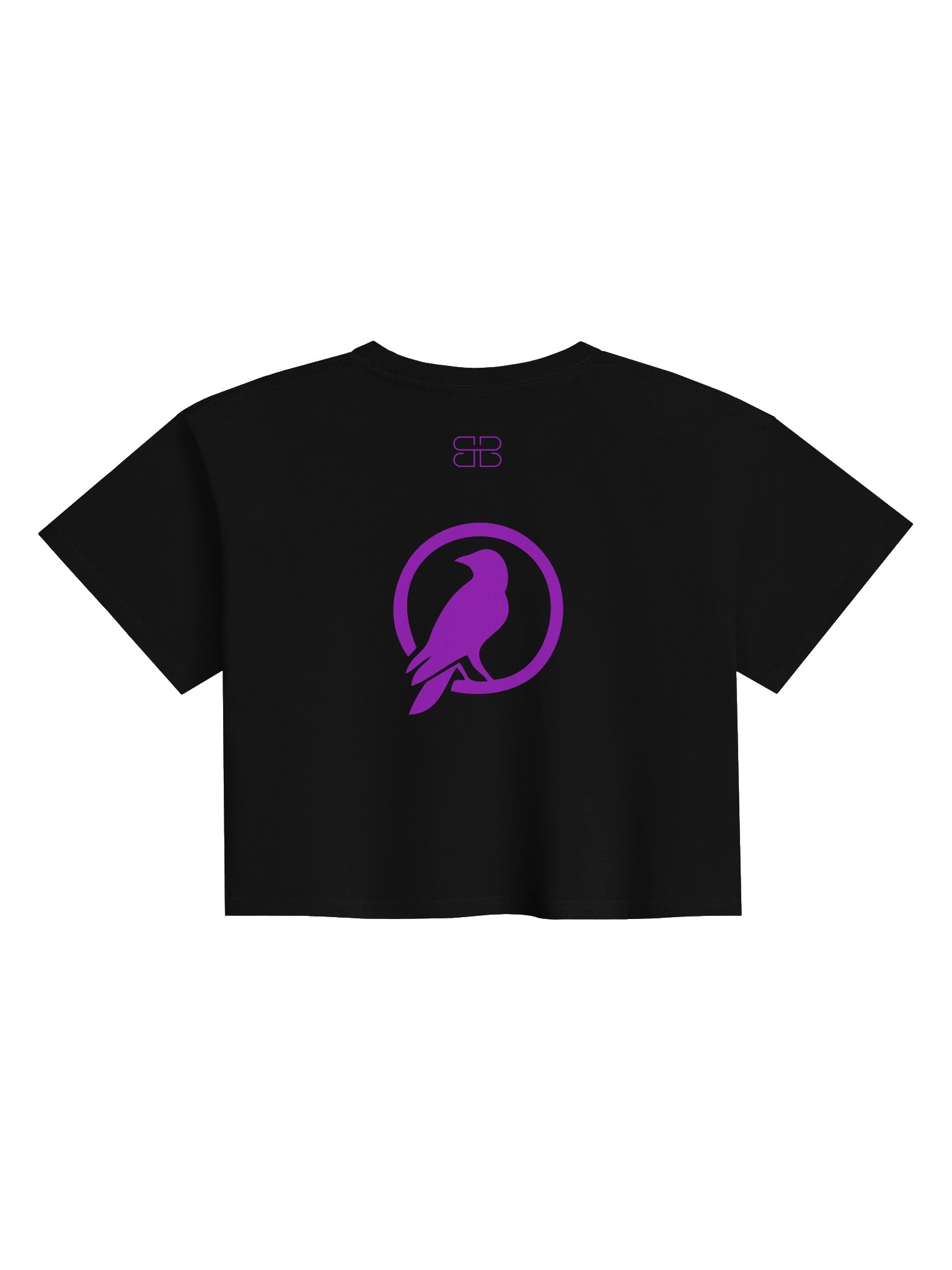 RAVEN PURPLE IMAGE CIRCLE Crop Tee product image (56)