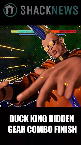 Fatal Fury: City of the Wolves - Duck King Hidden Gear Combo Finish #fgc #fightinggames #ffcotw #fatalfury #fatalfurycityofth...