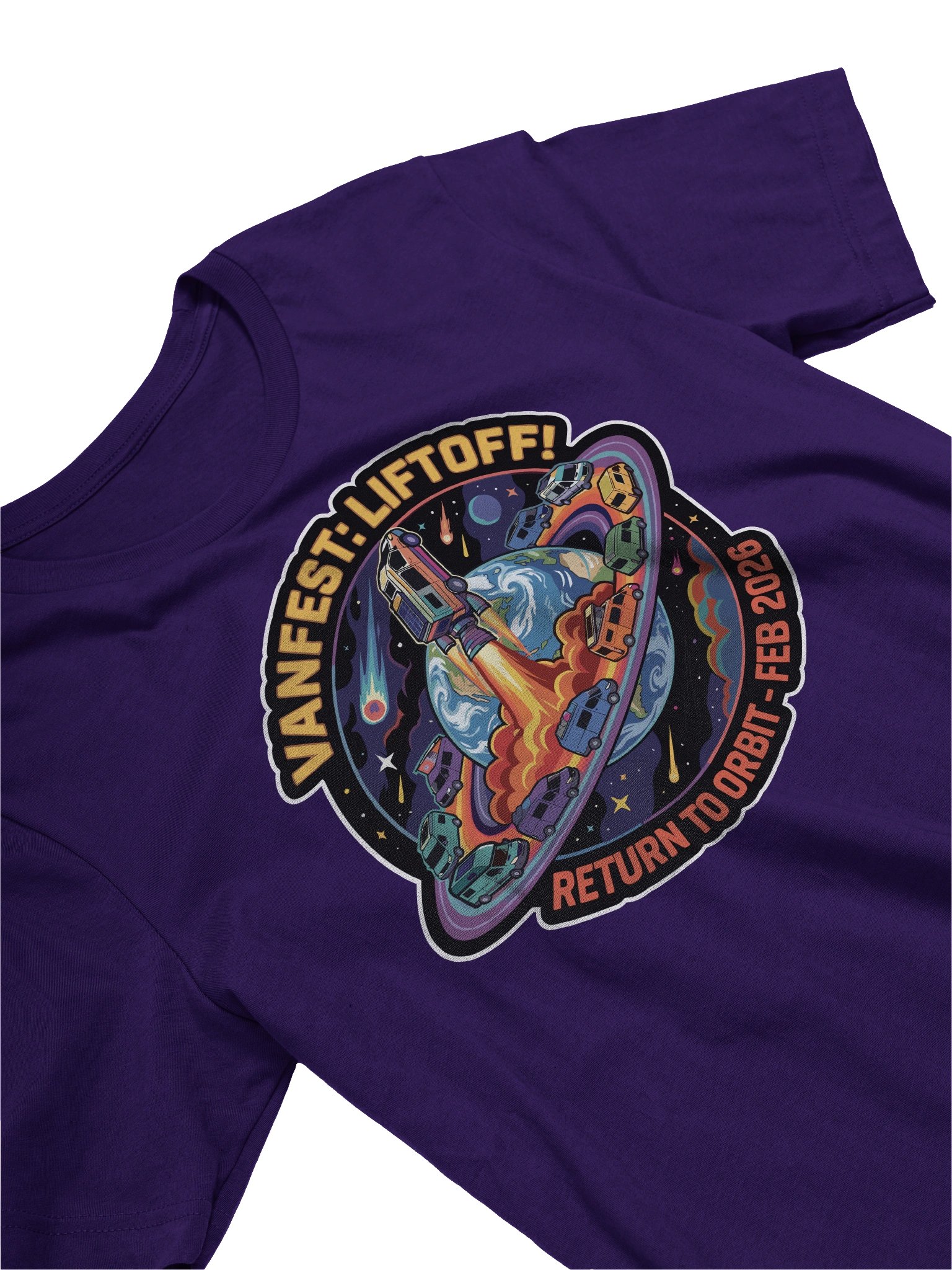 VanFest - LIFTOFF! 2026 Official Event Tshirt product image (3)