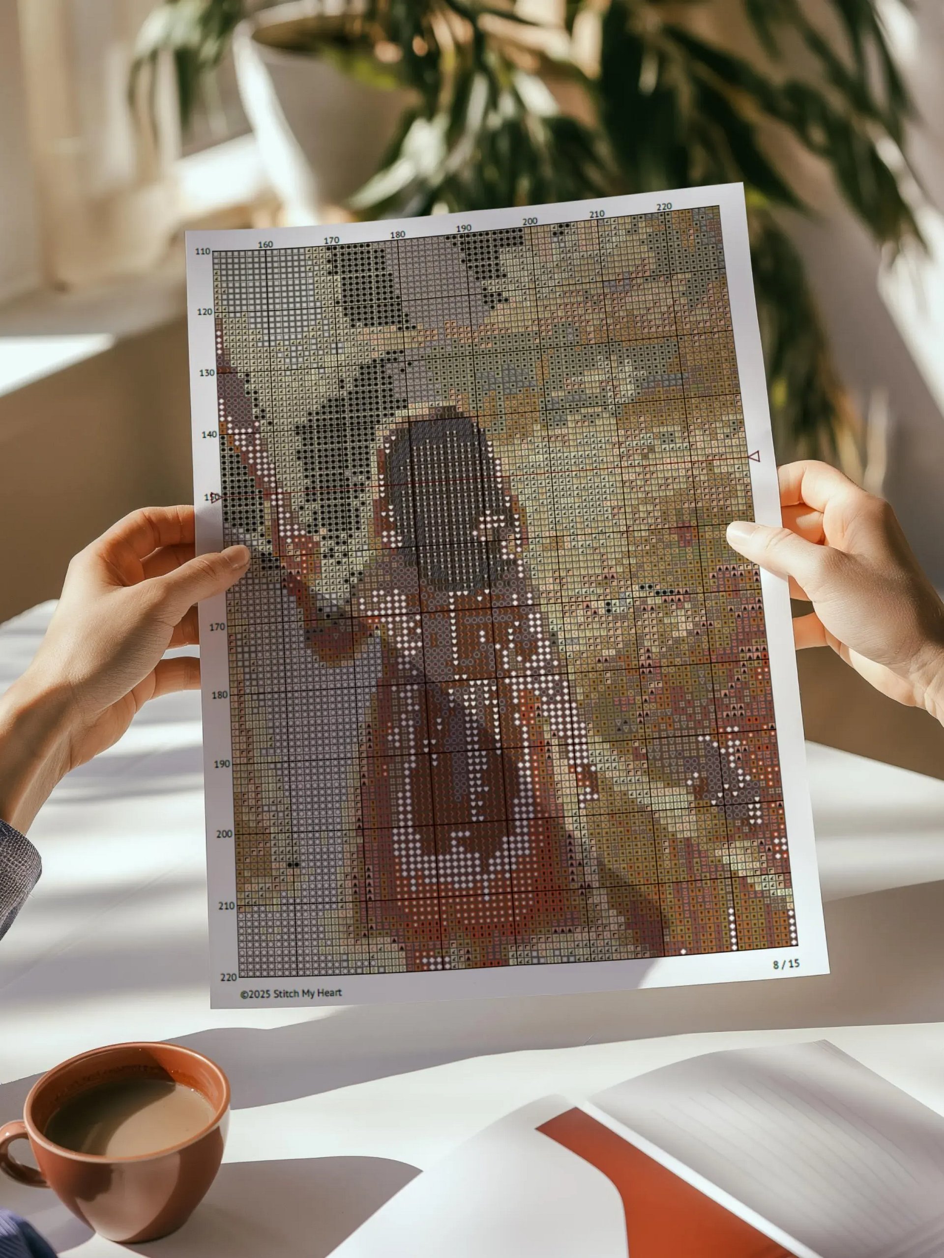 Steps Of Love Cross Stitch Pattern product image (3)